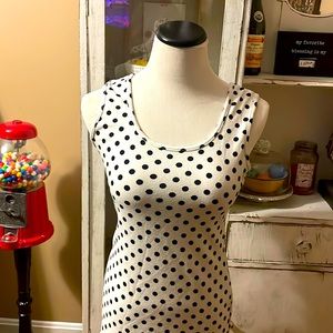 Super cute polka dot dress! Size medium